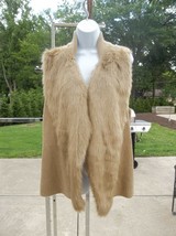 NWOT ALFANI FAB FAUX FUR CAMEL SWEATER M - $19.99