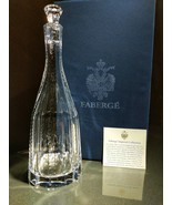 Fabergé Crystal Decanter NIB - $1,226.62 CAD