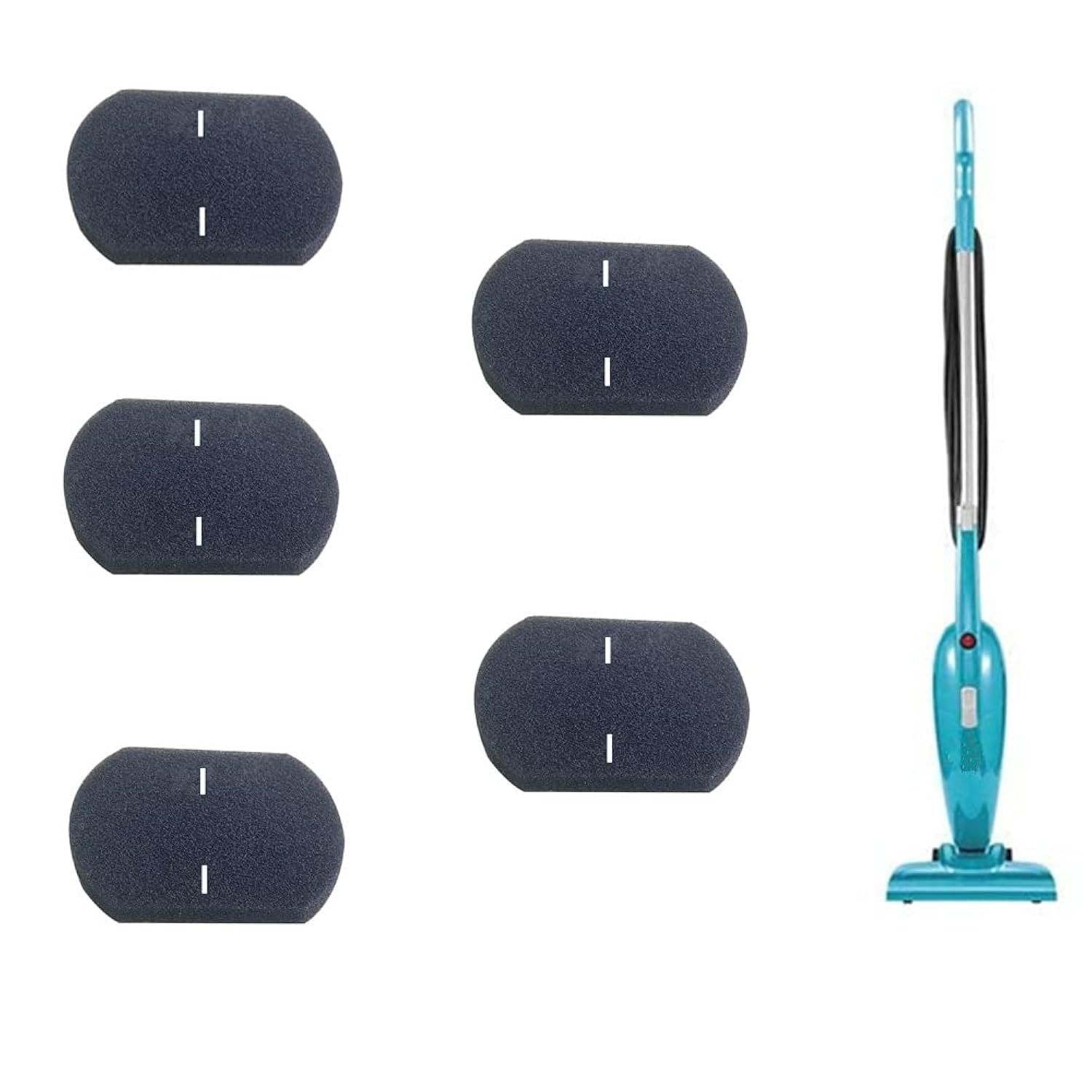 Vacuum Sponges Filter For Bissell 3-In-1 Stick Lightweight Bagless Cleaner Fits