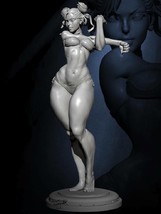 1/24 75mm Resin Model Kit Asian Nudes Beautiful Girl Woman Fighter Unpainted - £19.22 GBP