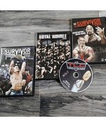 WWE Wrestling Survivor Royal Rumble DVDs 08 09 11 - $754.10 MXN