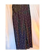 Willow &amp; Root Women&#39;s Cropped Dress Pants Black &amp; White, Stretch USA M New - $455.40 MXN