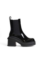 Armani Exchange Women Boots - 6.5 US EU 37 Black Fashion Designer Trendy New - $329.65 CAD