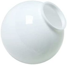 Beam Lighting 6-Inch White Acrylic Replacement Globe - Cover, Or Streetlights - £33.56 GBP