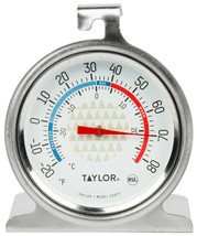 Stainless Refrigerator Freezer Cooler Thermometer -20° To 80 Tru Temp 3507 Taylor - £23.99 GBP