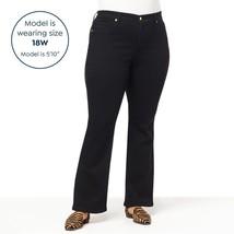 IMAN Women&#39;s Platinum Premium Stretch Denim BootCut Jean Plus Size 18W, ... - $29.95