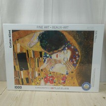 EuroGraphics -The Kiss by Gustav Klimt 1000 Piece Puzzle - Museum Quality - £16.26 GBP