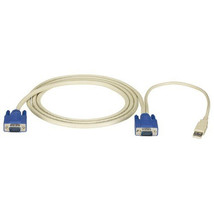 Black Box EHN9000U-0015 KVM CPU CABLE - VGA, USB, 15-FT. (4.6-M) - $90.18