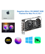 Sapphire Nitro+ RX 6600XT 8GB Mac Pro 4,1 5,1 Metal nativ... - $3,880.70