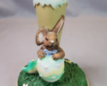 Brown Bag Cookie Press Stamp Easter Bunny  Easter Egg #22 1997 Figurine - $12.82