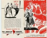 Pan American World Airways &amp; Panagra South America Booklet 1960&#39;s - £21.90 GBP