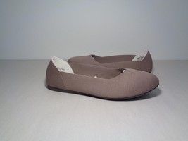 JSport by Jambu Size 10 M DOREEN Taupe Textile Flats / Loafers New Women&#39;s Shoes - £76.55 GBP