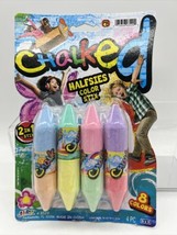 Art Chalked Halfsies 8 Colors Stix MulticoloR Chalk Fun Sidewalks COMBIN... - $5.26