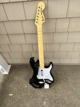Nintendo Wii  Rock Band Fender Stratocaster Wireless Guitar 19091 With D... - $98.99
