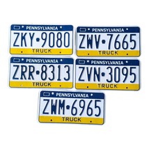Bulk Lot of 5 Pennsylvania Visitpa Truck License Plate Plates Visit PA - $59.99