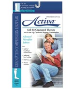 Activa Compression Knee 20-30 mmHg Supports FLA Legwear Soft Fit Softfit... - $22.96 CAD