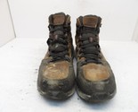Keen Men&#39;s 6&quot; Redhook Carbon-Fiber-Toe Hiking Work Boots Brown Size 9.5D - £37.52 GBP