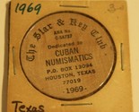 Vintage Star &amp; Key Club Wooden Nickel Houston Texas - £4.66 GBP