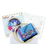 Design Works Felt Applique Kit 6&quot; Round Winter&#39;s Night - $290.58 MXN