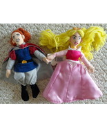 Walt Disney Prince &amp; Princess Aurora Mini Bean Bag Toys, Mouseketoys (#1... - £18.07 GBP