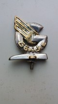 GORICKE Silver Gold metal Bicycle Motorcycle Front Mudguard Emblem Badge - £31.87 GBP