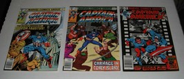 Captain  America # 236 + 240 + 281...VF or better grade--A..1979-1983 comics - £12.54 GBP