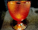 Vintage Jeanette Glass Goblet, Marigold - $7.13