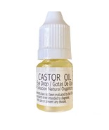 1Pcs Castor Oil Eye Drops Organic Cold Pressed Non GMO Hexane Free Casa Botanica - $10.75