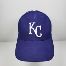 Vintage KC Kansas City Royals Snapback Baseball Hat Cap MLB Twins Enterprise Inc - £10.39 GBP