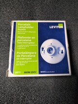 Leviton 9875 Porcelain Lampholder Keyless 660W / 250V  *NEW*  - $4.25