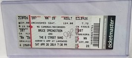 Bruce Springsteen &amp; E Street - Original 2014 Unused Whole Full Concert Ticket - £11.96 GBP