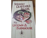 Potbelly Sandwich Works 2000s Uptown Farmhouse Salad Promotional Sign 22... - $1,237.49