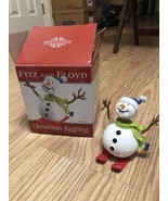 Fitz And Floyd Christmas Jiggling Snowman Figure ITEM # 2048/127 EUC - $28.73 CAD