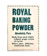 Royal Baking Powder 1899 Advertisement Victorian New York Grape Cream E85B - $27.87 CAD