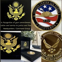 U S Air Force F-117 Nighthawk Challenge Coin Usa - £18.15 GBP