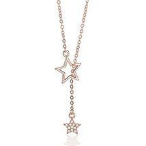 Star lariat necklace,lariat necklace,star necklace,gift for her,minimalist neckl - £19.91 GBP