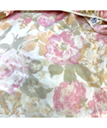 Wondercale by Springmaid Vintage Pastel Spring Flower Fitted Full Floral... - $9.99