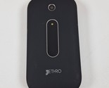 Jethro SC330 Black/Silver 3G Senior Flip Cell Phone - $39.99