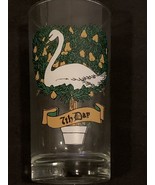 Vintage 7th day of 12 days of Christmas 12 oz. Tumbler Indiana Glass - $332.52 MXN