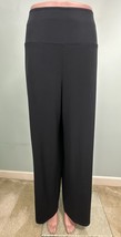 SPANX Go With The Flow Wide Leg Lined Pull On Stretch Pants Very Black S... - $69.29