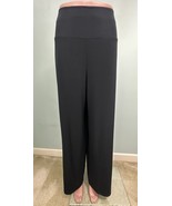 SPANX Go With The Flow Wide Leg Lined Pull On Stretch Pants Very Black S... - $94.76 CAD