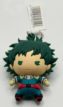 My Hero Academia Minifigure Keychain Clip Green Blue Red - $4.94