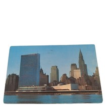 Postcard United Nations New York Panoramic View Chrome Posted - £5.53 GBP