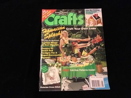 Crafts Magazine August 1989 Hawaiian Splash!  Craft Your Own Luau - £7.97 GBP