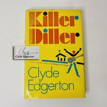 Killer Diller FLAT SIGNED Book Hardcover By Clyde Edgerton First Edition 1991 VG - $33.85