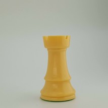 Chess Staunton Tournament Rook Dark Ivory Felt Replacement Game Piece - £3.50 GBP