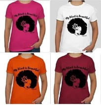 My Black Is Beautiful, Women&#39;s Quality Printed Graphic T-shirt M, L, XL ... - $16.99+