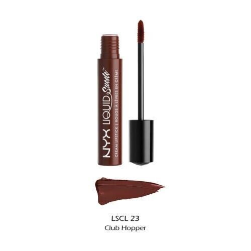 Primary image for NYX Liquid Suede Cream Lipstick Club Hopper LSCL23, 4 ml x 2 pcs New Fresh