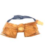 Bucket Boss Brand Pockets &amp; Hammer Hangers Leather Suede Tool Pouch &amp; Belt. - €19,83 EUR