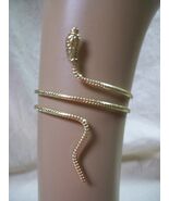 Egyptian Snake Armband Cuff Asp Pharaoh Nerfertiti Tut Medusa Gorgon Egy... - €10,92 EUR